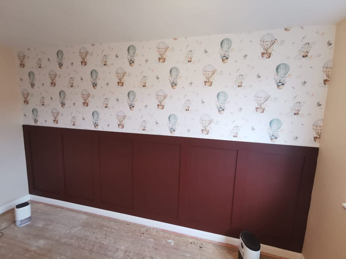Designer wallpaper fitting Mansfield, Nottinghamshire – Prime Renovations