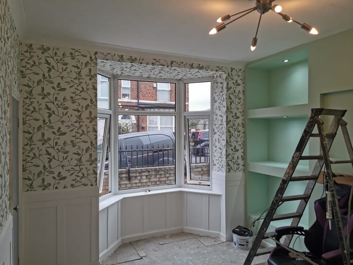 Professional wallpaper installation Nottinghamshire – Prime Renovations